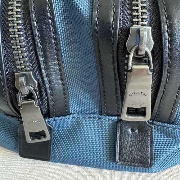 Coach Navy Blue Toiletry Bag - Picture 5 of 12